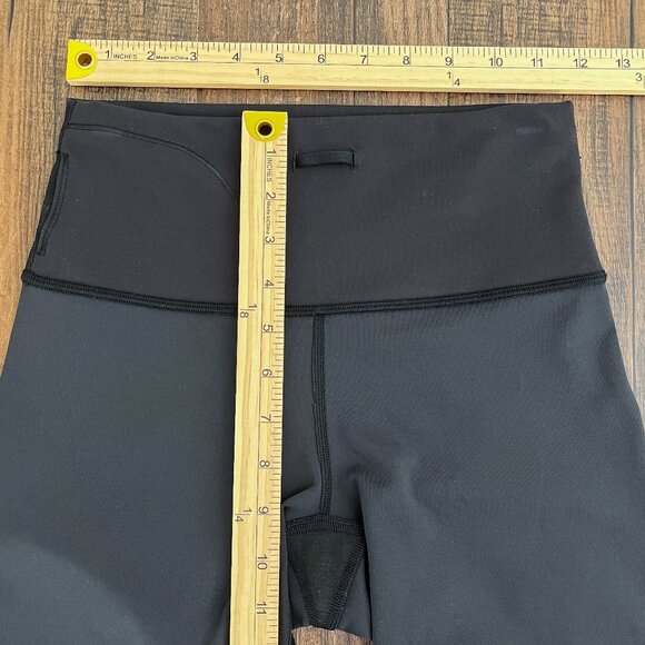Lululemon Wunder Train High-Rise Short 6" W7BESS Bike Short Size 6 Black - Picture 11 of 14